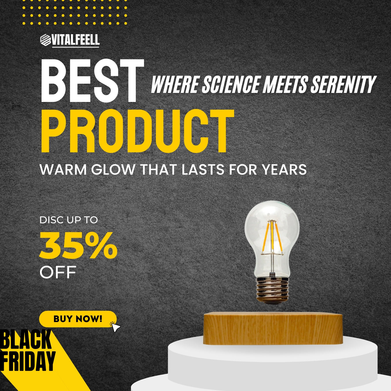 Magnetic Levitating Lamp™